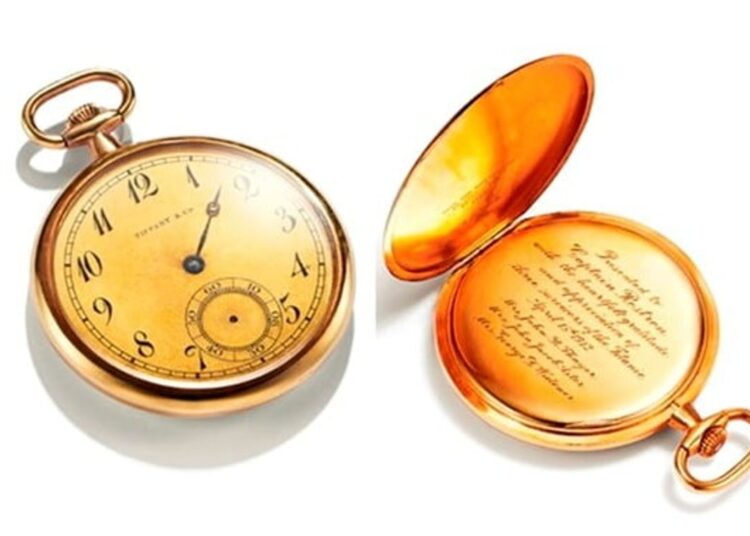 Tiffany & Co. Acquires Titanic Pocket Watch for Record $1.97 Million